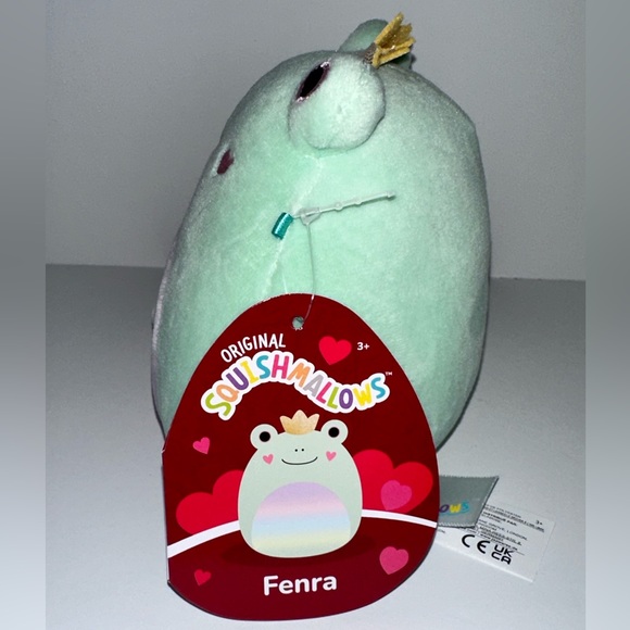 5" Fenra the Frog 2023 Valentines Squishmallow - Picture 2 of 5